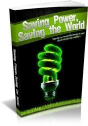 Saving Power, Saving The World