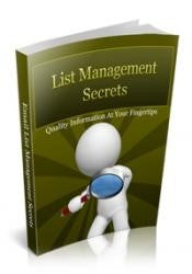 List Management Secrets