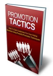 Promotion Tactics